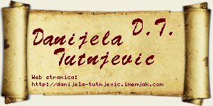 Danijela Tutnjević vizit kartica